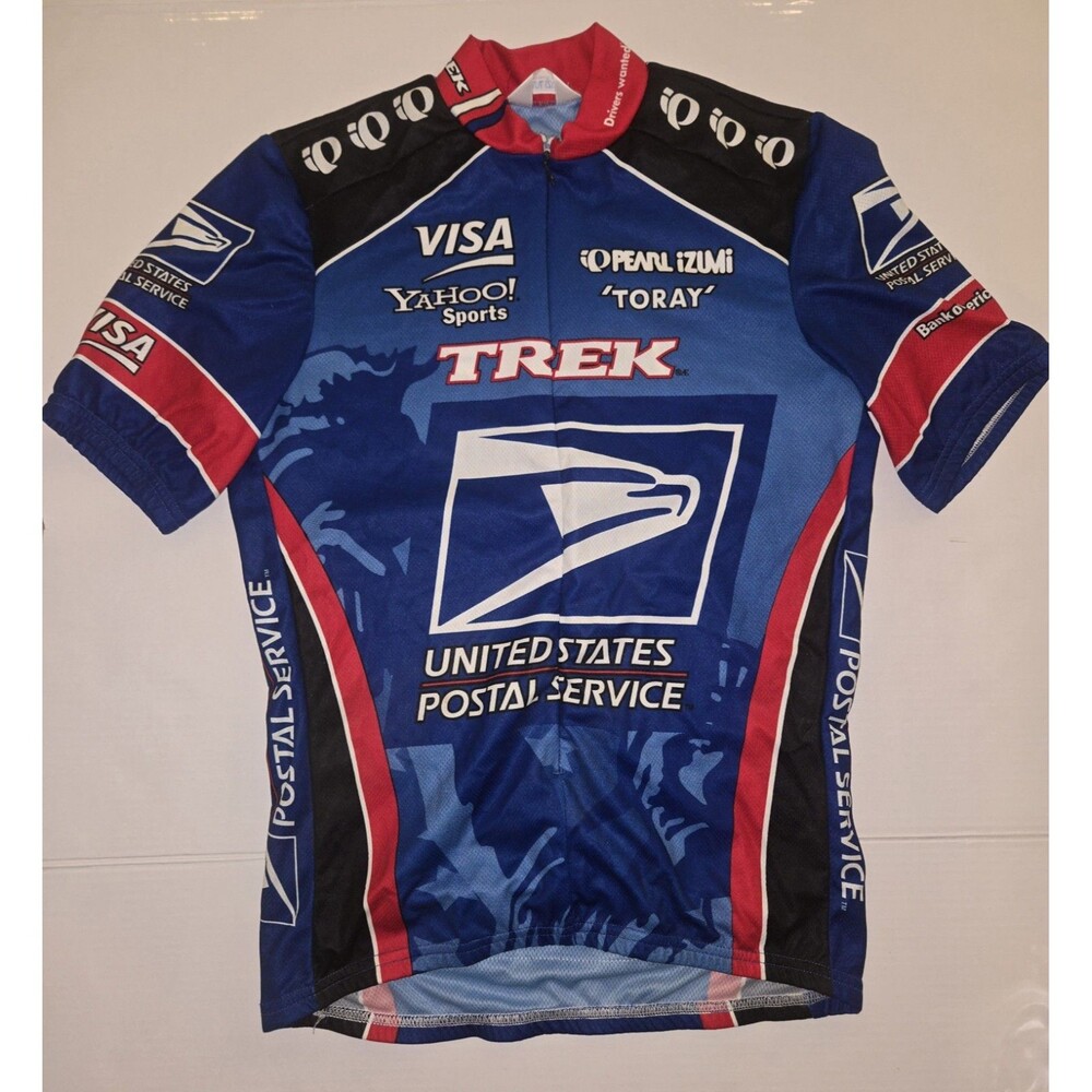 Vintage 1999 Pearl Izumi USPS Trek Cycling Jersey Men's Medium